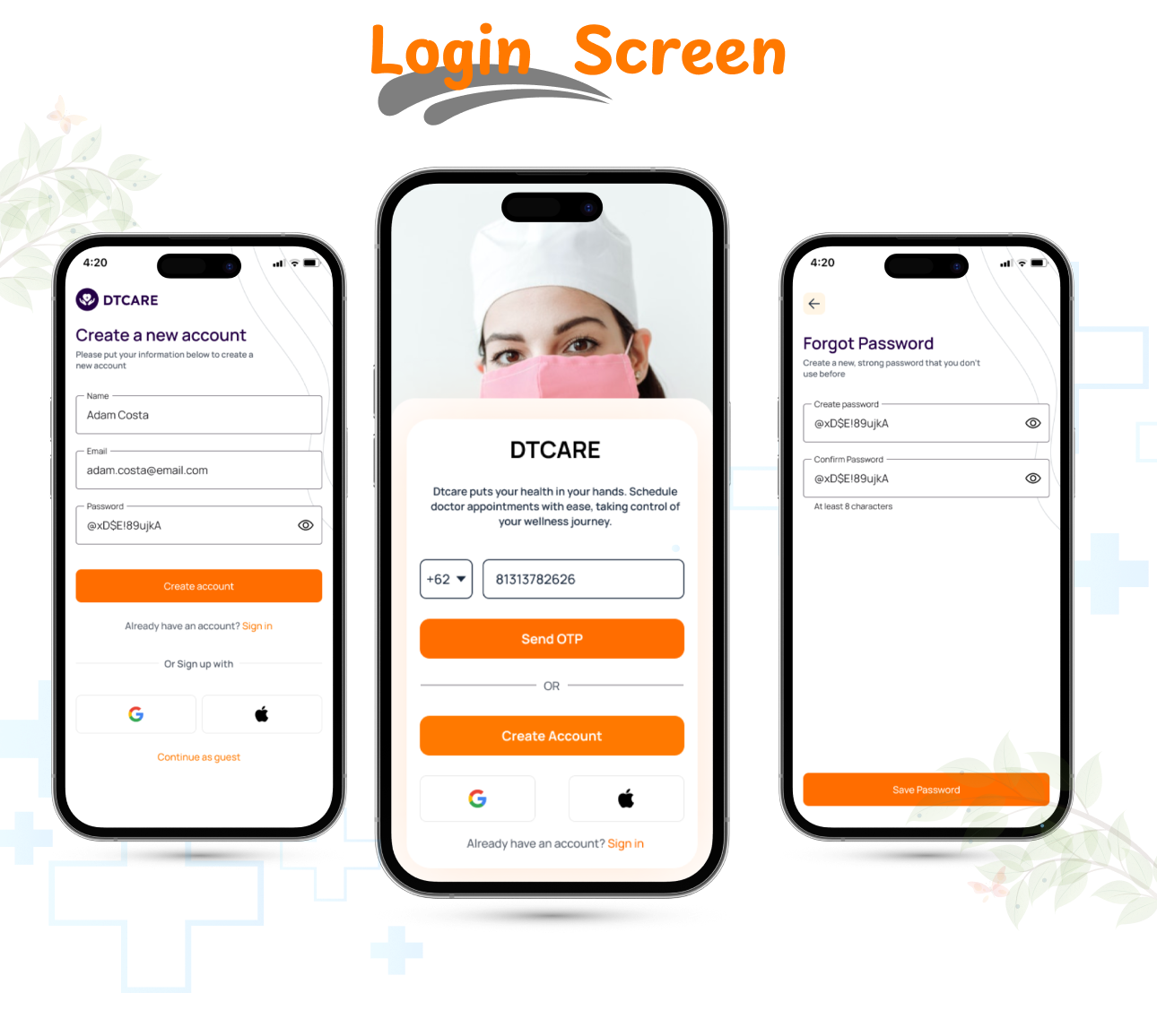 DTCare - Doctor | Patient Appointment Booking Flutter Full Application | Admin Panel | Patient App - 11