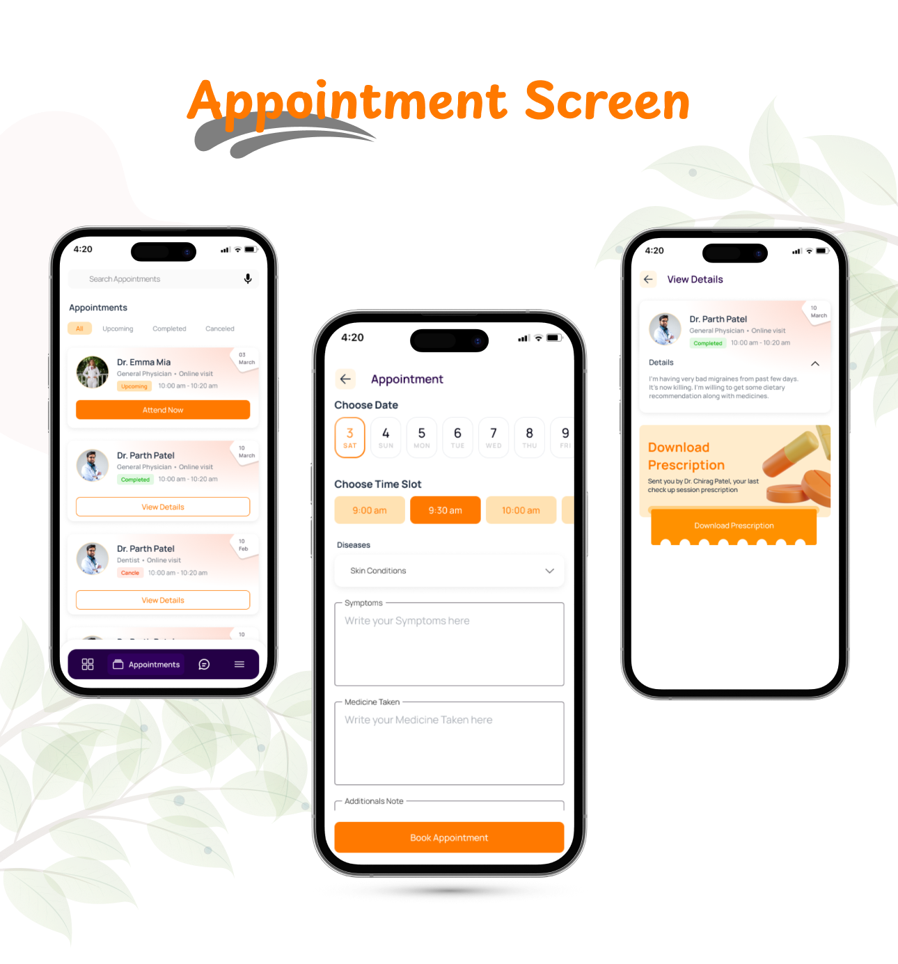 DTCare - Doctor | Patient Appointment Booking Flutter Full Application | Admin Panel | Patient App - 13