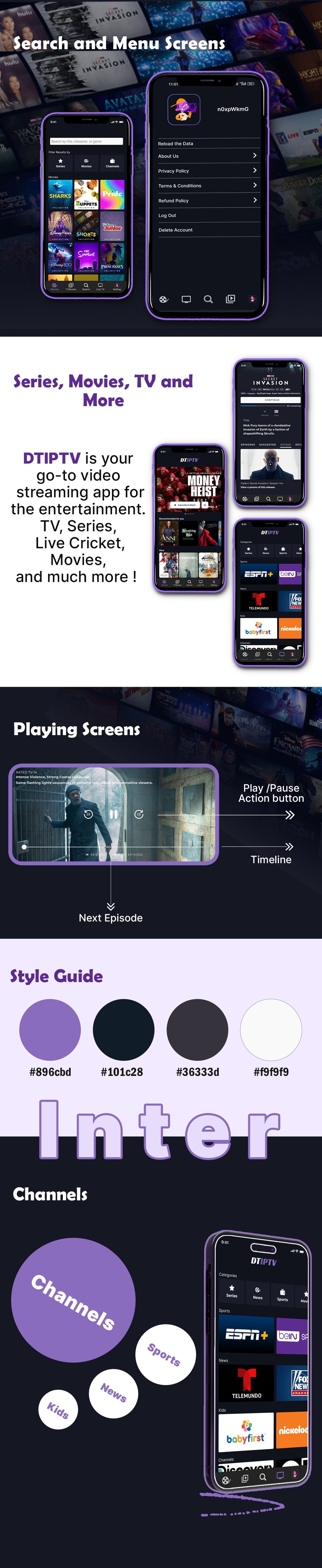 DTIPTV - Ultimate IPTV Flutter App for Android & iOS - 8