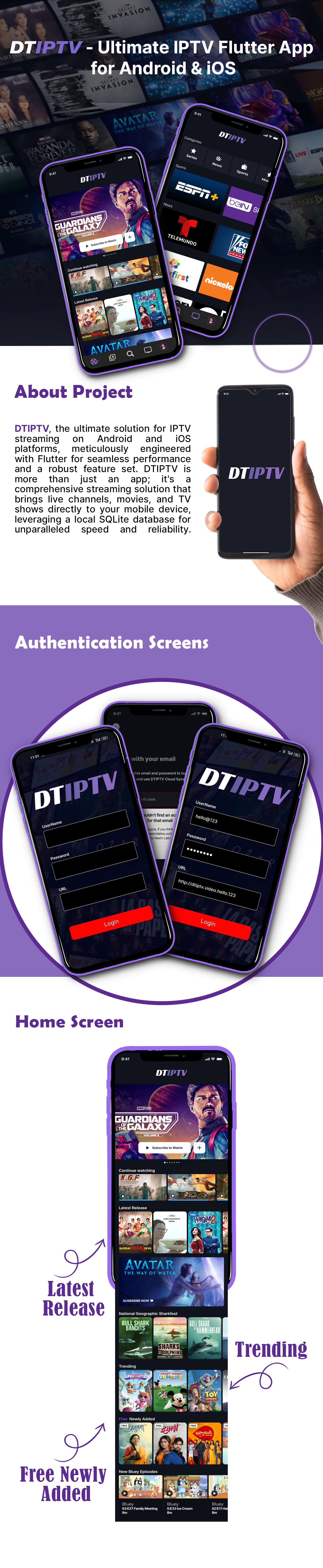DTIPTV - Ultimate IPTV Flutter App for Android & iOS - 7