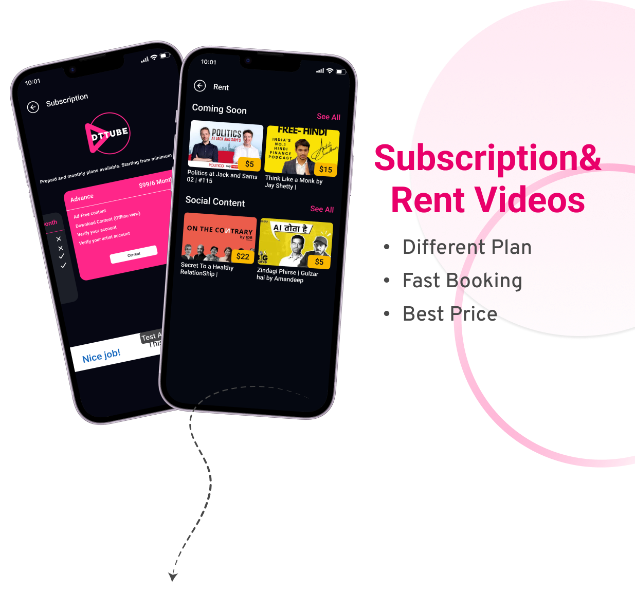 DTTube-Video-Reels-Podcast-Live Streaming Flutter App Android-iOS-Web with Admin Panel YouTube Clone - 19